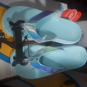 Sporty girls flip flop